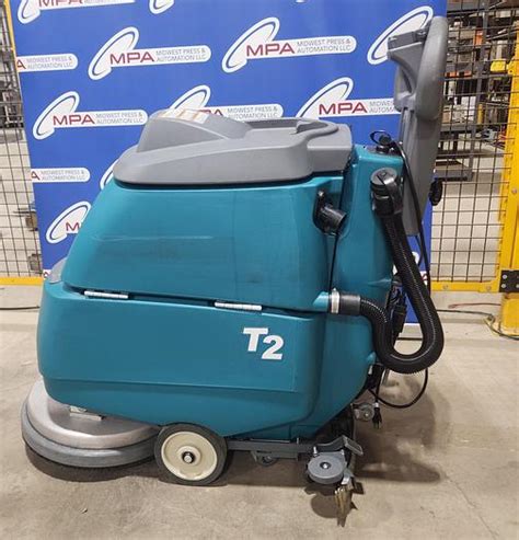 Used Tennant Company Model T2 Floor Scrubber for Sale at Midwest Press ...