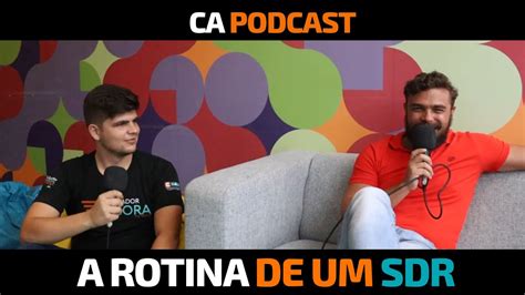 A Rotina De Um Sdr Na Contabilidade Contador Agora Podcast Youtube