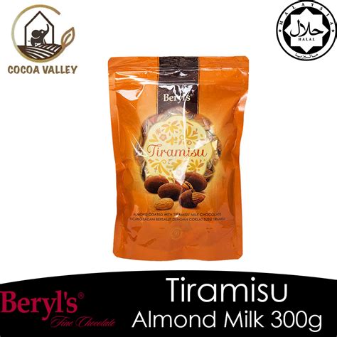 Beryl S Tiramisu Almond Milk Chocolate G Made In Malaysia Shopee