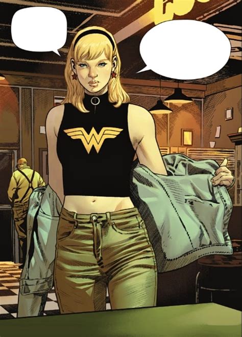 Dcs 90s Wonder Girl Gets The Perfect New Street Wear Costume For A