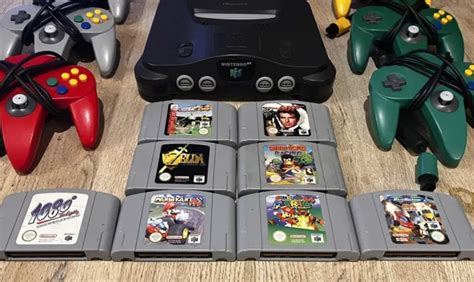 Nintendo 64 Bundle Grey 8 Games 6 Controllers £149 00 Picclick Uk