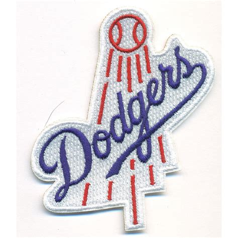 Los Angeles Dodgers Logo Baseball Mlb Embroidered Iron On Patches Hat