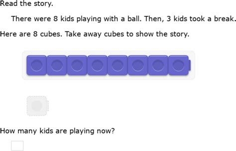 IXL | Use cube trains to solve addition and subtraction word problems ...