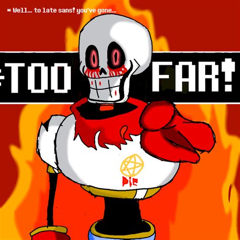 Papyrus Has Gone Too Far IbisPaint