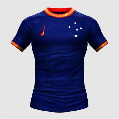 Cruzeiro X Nike China Azul Edition Kit Concept FIFA 23 Kit Creator