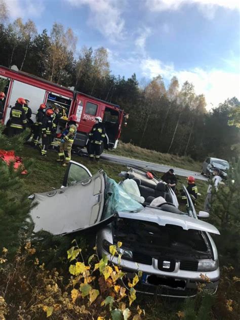 Wypadek Pod Olsztynem Trzy Osoby W Szpitalu Olsztyn