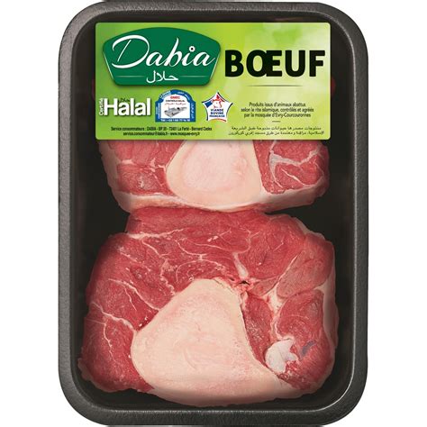 Viande Bovine Jarret Avec Os Halal Mijoter Dabia La Barquette