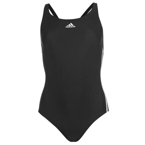 Plavky Adidas Three Stripe Swimsuit Ladies Black White Tryshop Cz