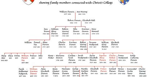 Charles Darwin Family Tree