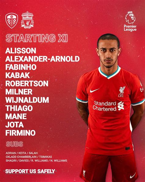 Tonight's lineup, for all it matters now. : r/LiverpoolFC