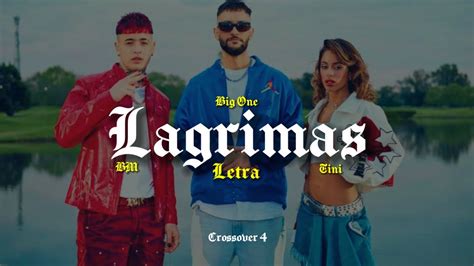 Tini Bm Big One L Grimas Letra Crossover Youtube