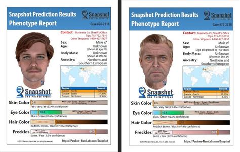 Scientists Sketched Out A Suspects Face Using Dna From A 42 Year Old