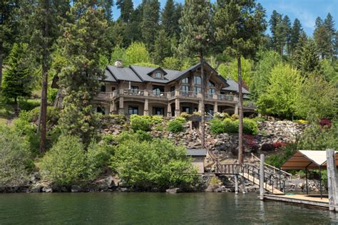 Lake Coeur Dalene Waterfront Homes Special Homes On The Lake