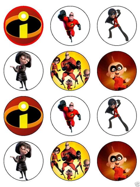 Best Incredibles Printables Images On Pinterest Los Incre Bles