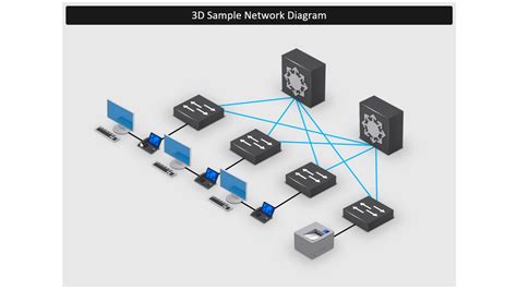 3d Network Diagram Create 3d Network Diagram Rapidly With Examples Images