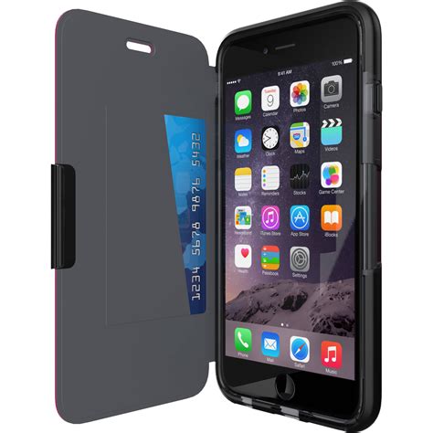 Tech21 Evo Wallet Case For IPhone 6 Plus Black T21 5102 B H