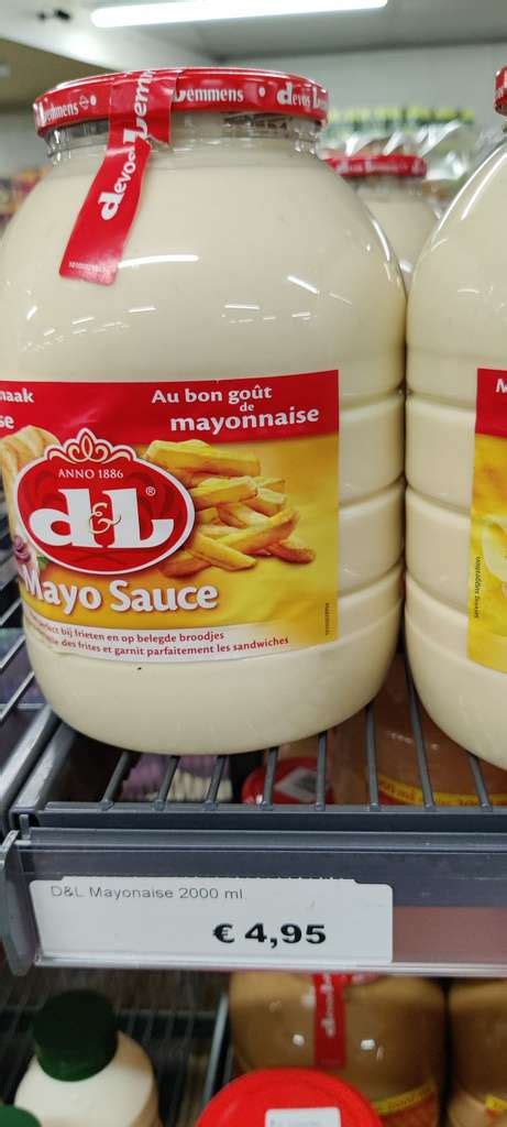 Devos Lemmens Mayonaise Cocktailsaus Liter Voor Bij