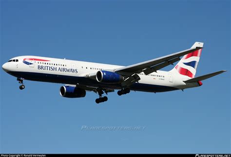 G BNWU British Airways Boeing 767 336ER Photo By Ronald Vermeulen ID