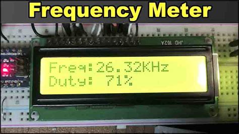 Frequency Meter Circuit Diagram Electronics Projects Tronicspro