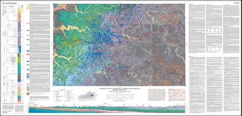 1 100 000 Scale Geological Map Series Kentucky Geological Survey