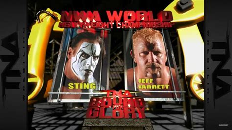 Jeff Jarrett Vs Sting Campeonato Mundial De La Nwa Bound For Glory