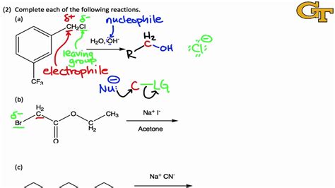 Select The Properties Of The Sn2 Reaction