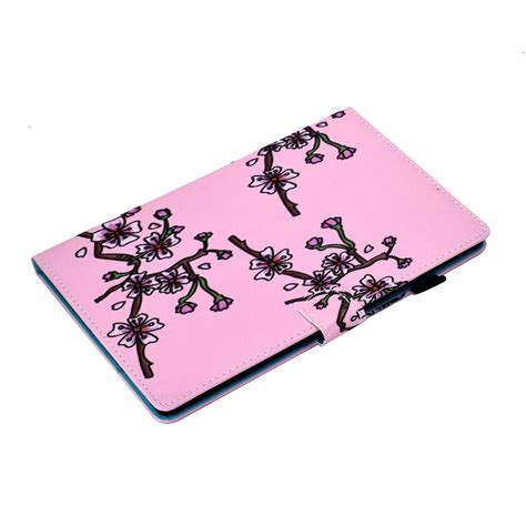 For Lenovo Tab P11 Gen 2 Sewing Thread Horizontal Painted Tablet Leather Case Color Quicksand