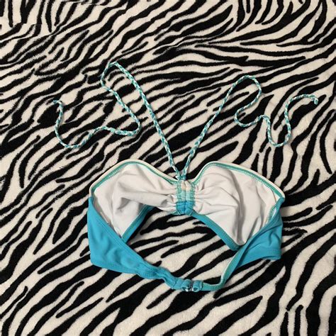 Xhilaration Y2K Halter Bikini Top Size XL Depop