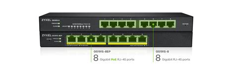 Gs1915 Series 8 24 Port Gbe Smart Managed Switch Zyxel Networks