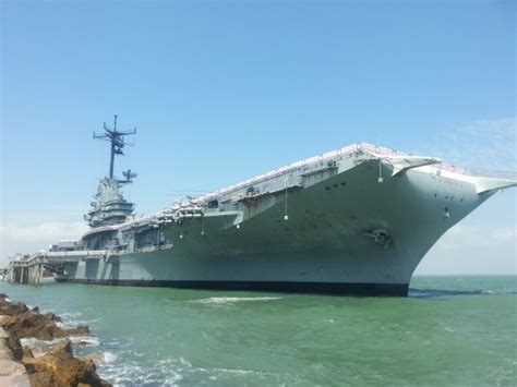 Uss Lexington At Anchor Golf By Tourmiss