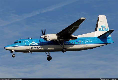 Ph Lxj Klm Cityhopper Fokker F Mark Photo By Koos Biesheuvel