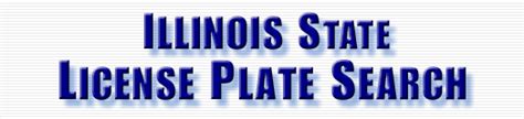 Illinois License Plate Lookup And Search Services