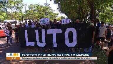 Jornal Liberal Edi O Estudantes Da Uepa Fazem Protesto Em Marab