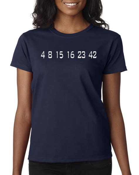 Lost Numbers Sequence T Shirt Lost Tv Show Tshirt Designerteez