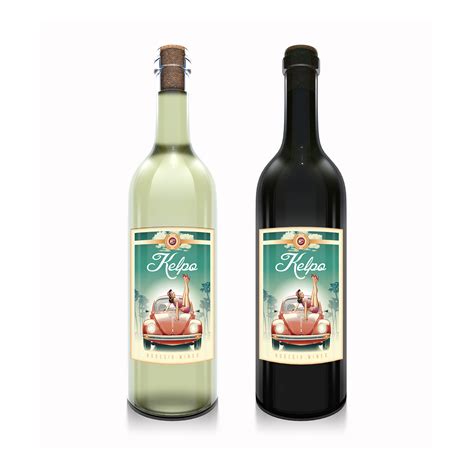 Kelpo Wine Label On Behance