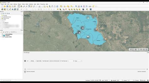 Qgis Heatmap With Time Manager Youtube