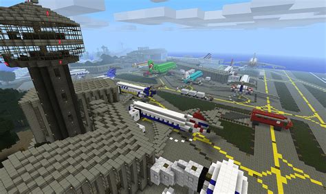 minecraft airport map download - wallpaperandroidkimetsunoyaiba