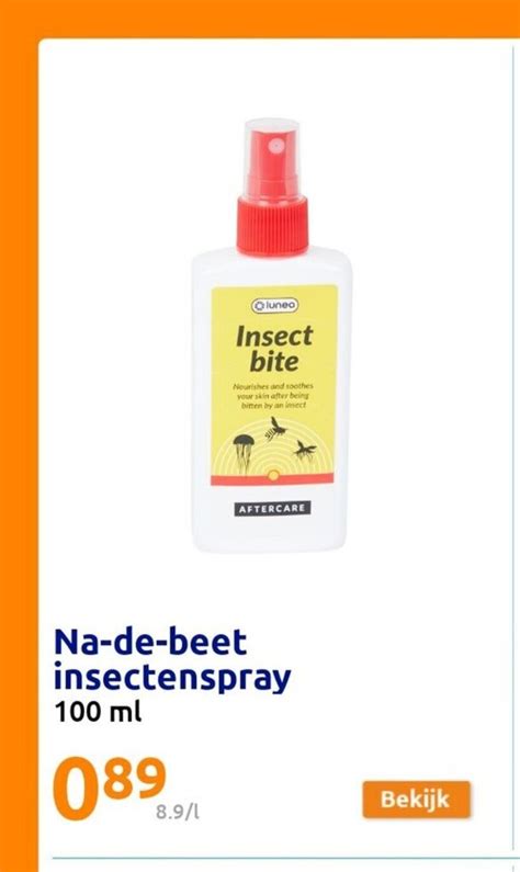 Na De Beet Insectenspray 100 Ml Aanbieding Bij Action