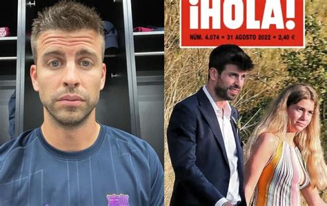 Shakira x Piqué nova namorada do jogador é vista lendo notícias da