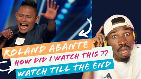 You Won T Believe Roland Abante S Incredible Voice Auditions Agt