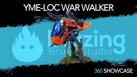 Yme Loc War Walker Warhammer K Aeldari Showcase Youtube