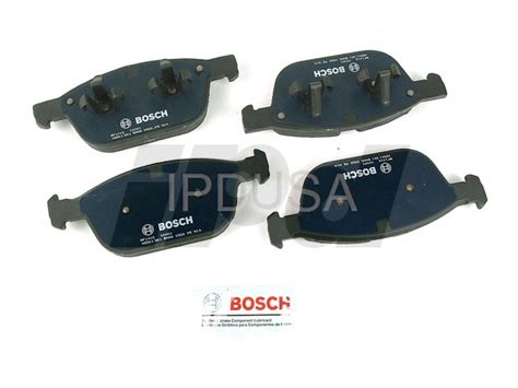 Quietcast Front Brake Pad Set Xc With Mm Rotors Bosch Quietcast