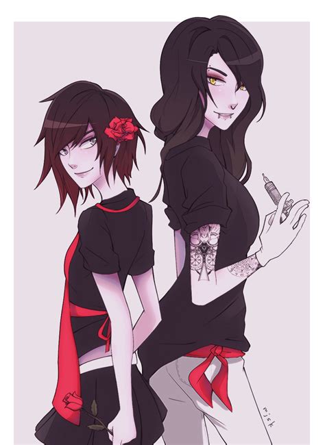 Ruby And Cinder Tattoo Artists Majisuka Rrwby