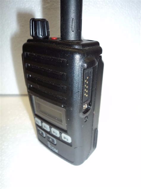 Icom F50v Vhf Portable Radio Tested 100 Working Narrowband Fire Pager Police Ebay