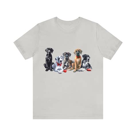 Great Dane Valentines Day Tee Shirt Great Dane Valentine Great Dane