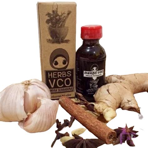 New Pack Herbs Vco Minyak Serbaguna Minyak Rambut Floral Herbs Ori