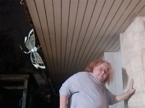 Nurse Vicki Pee Out Side At Night On Patio Oh No BBW Nurse Vicki