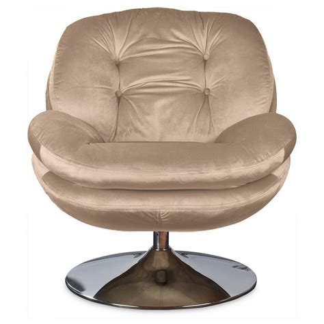 Fauteuil Nuage Velours Sable Pivotante Fauteuil Pas Cher