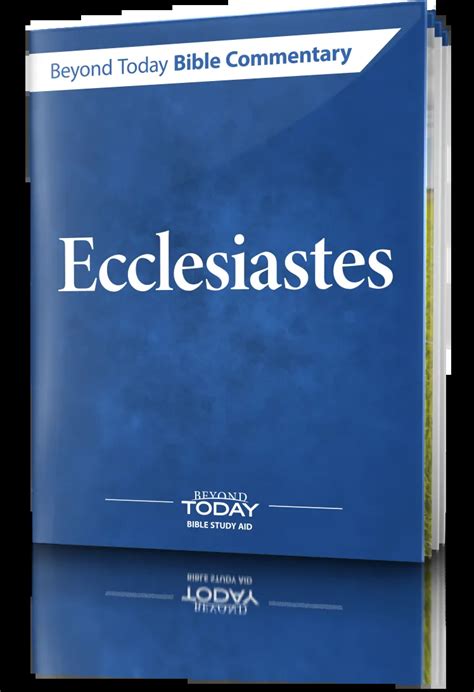 Ecclesiastes 316 416 United Church Of God