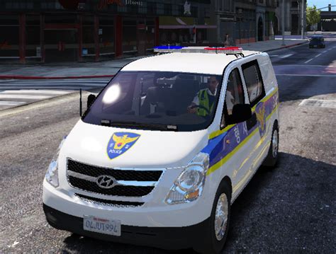 Korean Police Van 한국 형사 스타렉스 Gta5